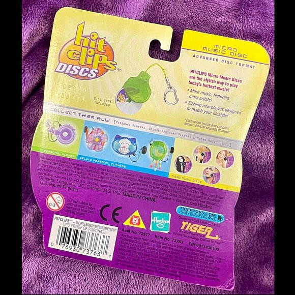 🆕 MICHELLE BRANCH Hit Clips Micro Music Disc ARE YOU HAPPY NOW? w/Case - Picture 2 of 4